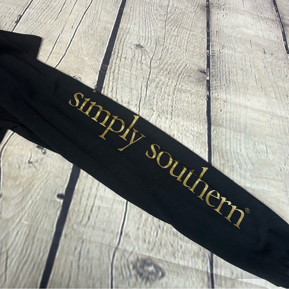 Simply Southern state of mind black long sleeve t-shirt - Picture 5 of 11